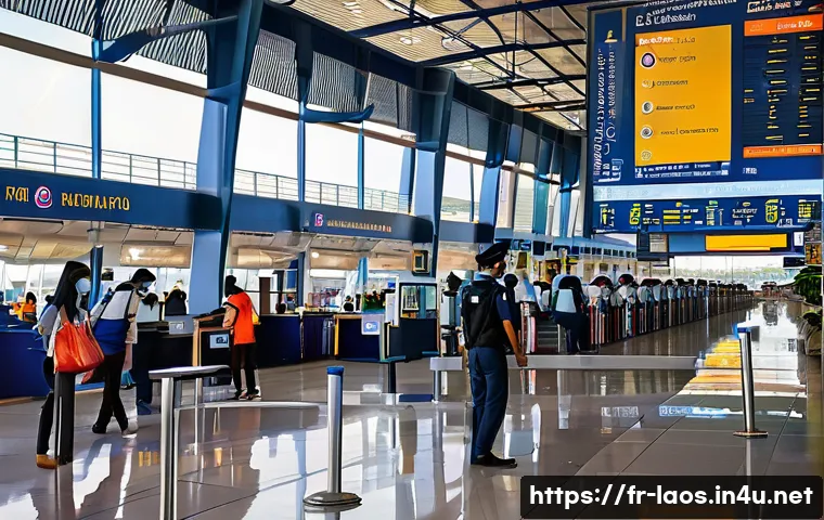 라오스 입국 심사 관련 이미지 1